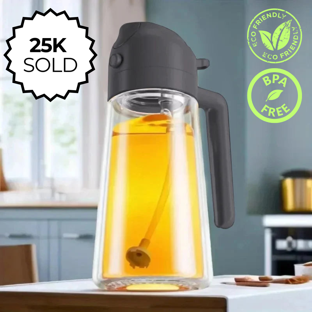 2 in 1 Glass Oil Dispenser