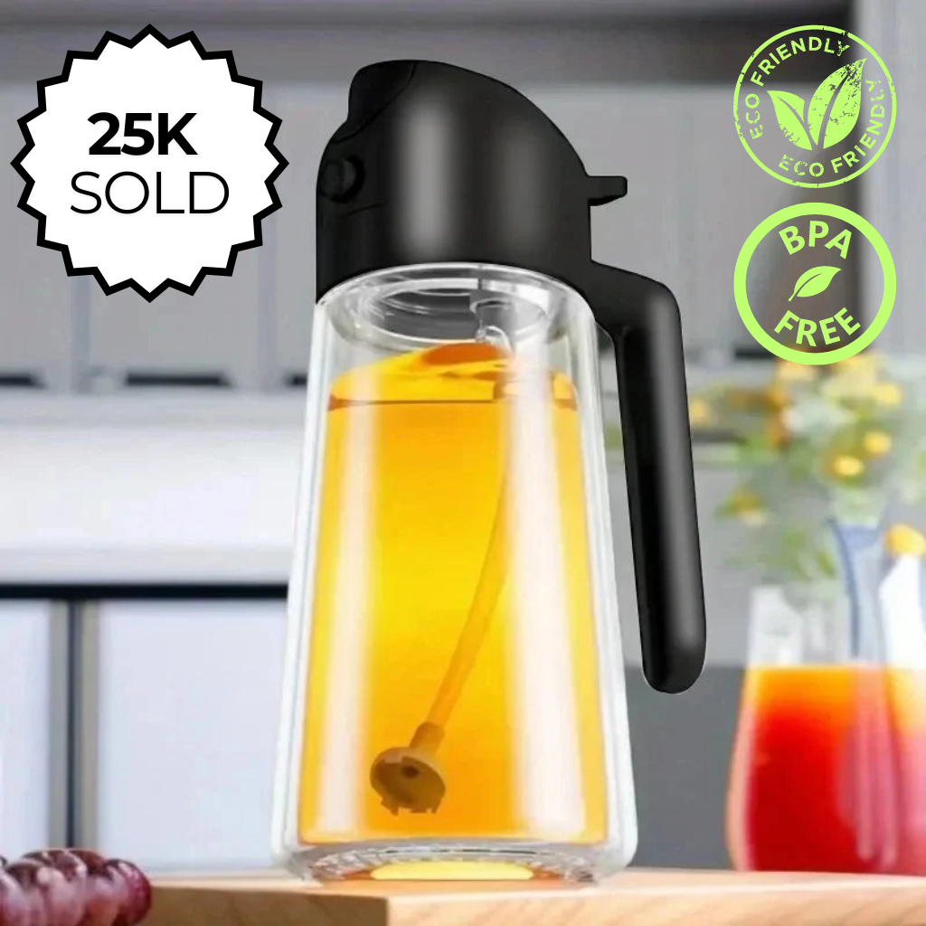 2 in 1 Glass Oil Dispenser