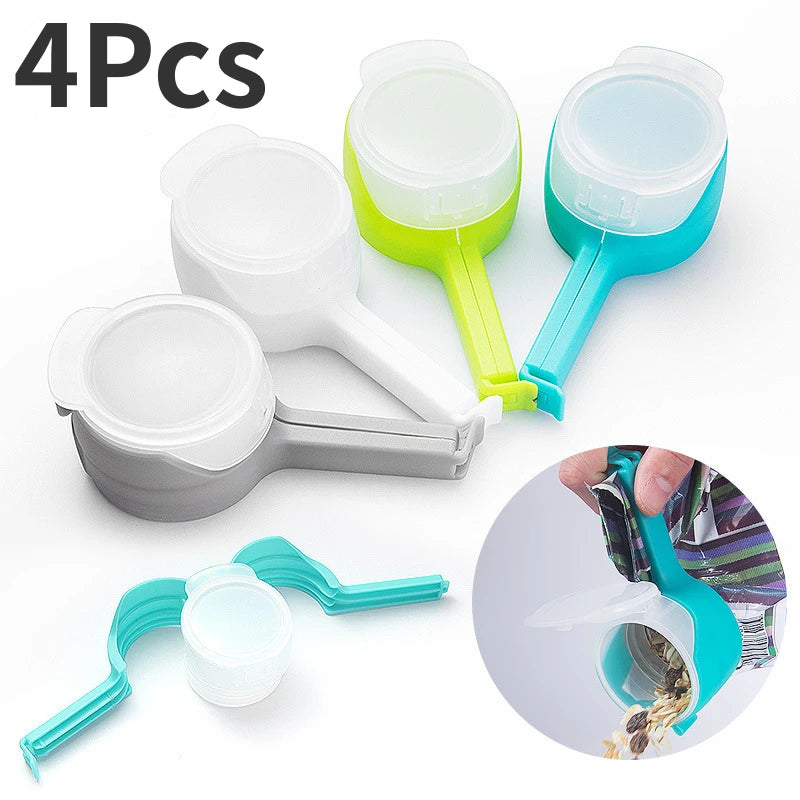 Bag Clips with Pour Spout